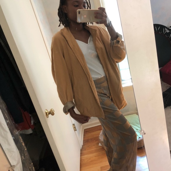 Yellow Paul Fredrick Silk Jacket - Picture 2 of 5